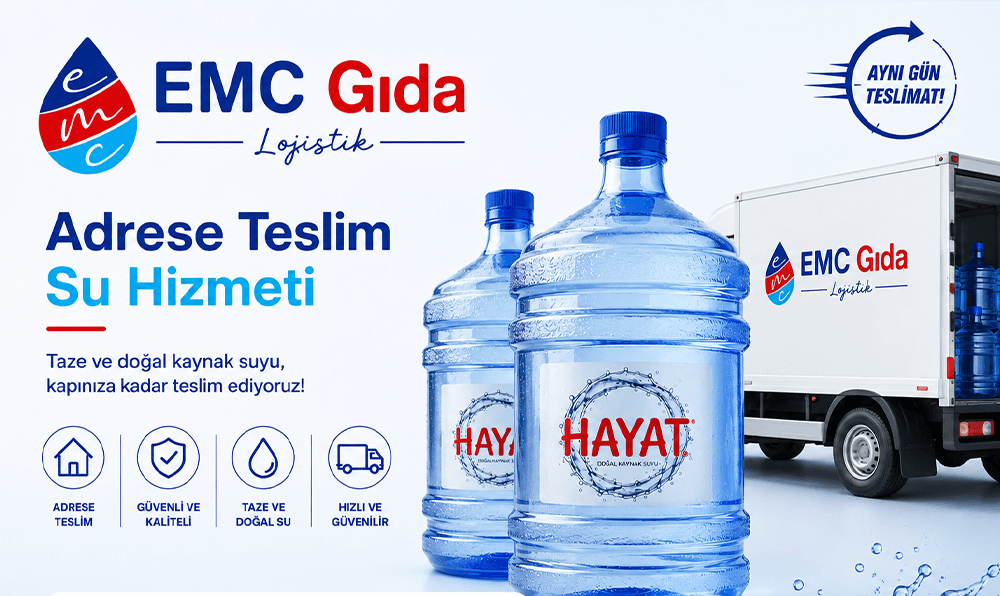 Adrese Teslim Su Hizmeti
