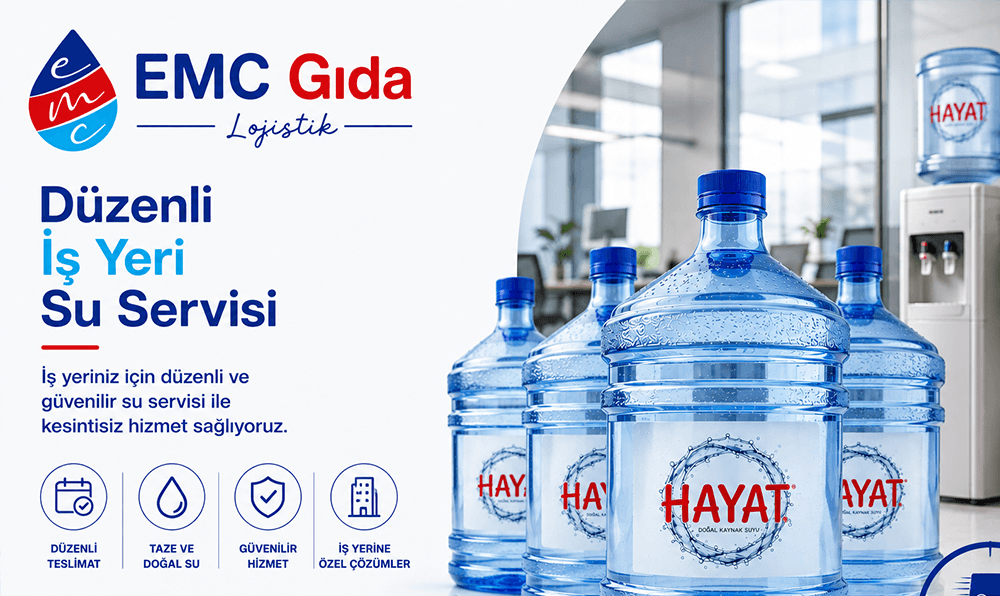 Düzenli İş Yeri Su Servisi